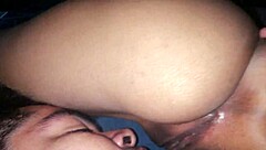 Amateur couple sucks Susy's pussy and ass in homemade video