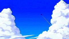 Hentai stepsiblings nearly caught banging by pool