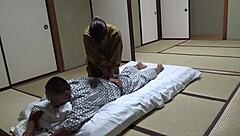 seducing waitress at hot spring inn for sex caught on camera