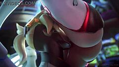 D.Va, Mercy, and Widowmaker dive into intense lesbian licking and blowjobs on the battlefield.