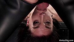 i submit as slave in stockings, getting fucked and cummed in kinky bdsm