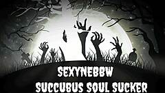 Sexy BBW Succubus Soul Sucker Showcases Her Huge Assets In Preview