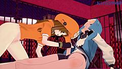 May and Bridget, ready for intense anal creampie?