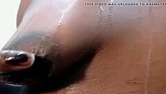 Look at those ebony saggy tits with big nipples?