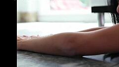 Latina babe rides monster cock to anal orgasm