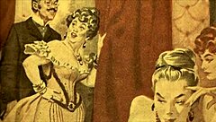 Vintage erotic drawings of antique cartoons