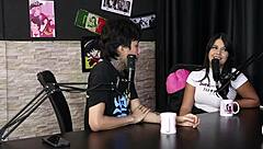 dj rafa loira and mateus hwang discuss open relationships and swing houses in sheer red lingerie