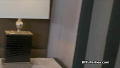 Wow, leather bunny photoshoot leads to hardcore foursome with monster cocks!