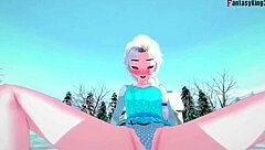 Elsa says, Hard sex feels amazing!