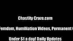 I bought a new chastity device to lock you up with