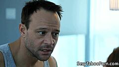 yo, classy babe gets slammed hard from behind in steamy action