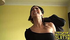 sub cutie roughed up by dominant male in tux 😈