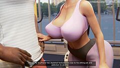 3D Animated Gym Instructor Receives Monster Cock Anal Fucking From Interracial Partner