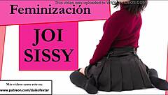 I’m Obsessed with Sissy Joi in Miniskirt and Condom Play