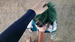 Two hot lesbians engage in cosplay