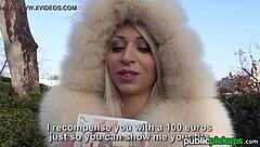 Chloe Lacourt gets picked up for public hardcore!