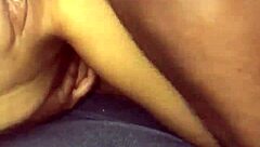 Amateur couple enjoys wild sex with toys and fingering for intense climax.