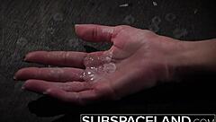 Teen Couple Engages In Rough BDSM Sex With Bondage And Facial