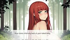 spirit harem hentai game ep 2 with redhead curvy girl