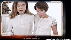 Young Sex Parties - Photo Shooting Threesome Facial Kira Stone Jeniffer Flex.