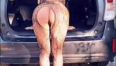 Detailed Flashing And Naughty Snaps During Hardcore Sex Challenge With Milf