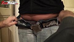 In fun movies, she begs for cum on panties