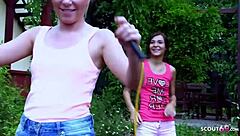 cute virgin sisters explore bodies 😍