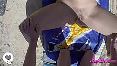 BEACH BOD BLISS! STEAMY POV DOGGYSTYLE ENCOUNTER WITH BIG COCK!