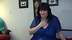 the spying pervert watches the bbw with big tits