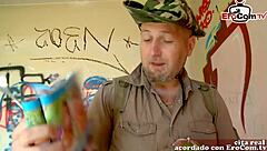 petite spanish skinny latina teen outdoor with boyfriend