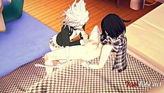 Can You Handle Ouma And Nagito's Intense Blowjob And Bareback Creampie In Dangan Ronpa 2?