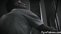 Stepsister demands teen's cock 😈