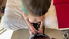 Ireland rose gets intense doggystyle and face fucking from rome major, ending with sperm on big natural tits