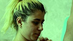 Teen Gave a Blowjob in the Kitchen