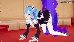 Watch Emilia and Rem Fuck Subaru in Re Zero Hentai?