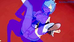 Watch Emilia and Rem Fuck Subaru in Re Zero Hentai?