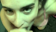 Lyra lockhart gives jack blaque a pov blowjob with big black cock