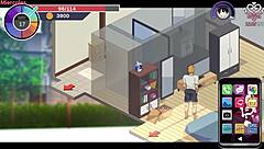 hentai wife caught chatting in ntr game