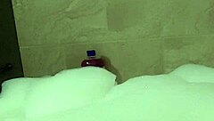 Cyno Enjoys Solo Bubble Bath in Cosplay Costume Part 2