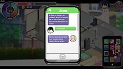 hentai wife caught chatting in ntr game