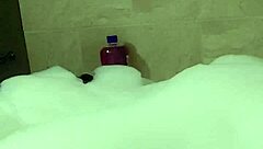 Cyno Enjoys Solo Bubble Bath in Cosplay Costume Part 2