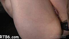 Naked Hotty Whipped in Bondage for Seduction