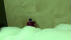 Cyno Enjoys Solo Bubble Bath in Cosplay Costume Part 2