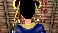 Chun-Li feels intense pleasure