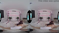 Sophia Sultry gets stretched out in extreme VR porn with monster cock