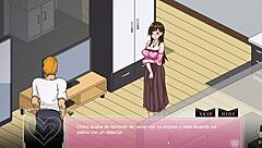 Step-Sister Cleaning Kitchen Without Panties, Fuck Her?