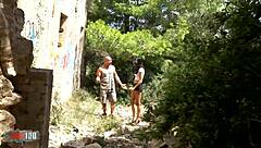 brazilian skinny milf francys belle enjoys outdoor activities