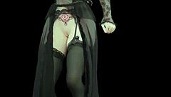 变态动漫3D卡通弱音裸体舞蹈