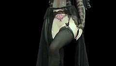 变态动漫3D卡通弱音裸体舞蹈