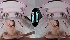 Sophia Sultry gets stretched out in extreme VR porn with monster cock